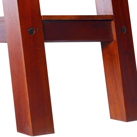 vidaXL Console Table Classical Brown 90x30x75cm Solid Mahogany Wood