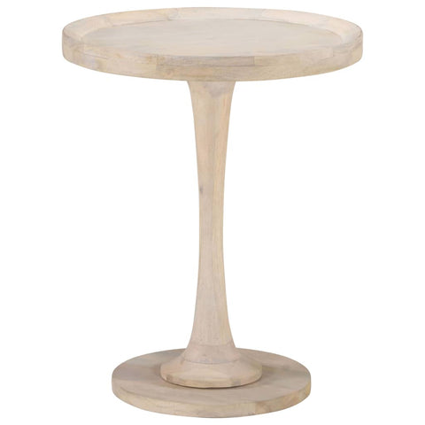vidaXL Side Table Ø60x75 cm Solid Mango Wood