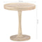 vidaXL Side Table Ø50x55 cm Solid Mango Wood