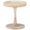 vidaXL Side Table Ø40x45 cm Solid Mango Wood