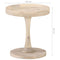 vidaXL Side Table Ø40x45 cm Solid Mango Wood