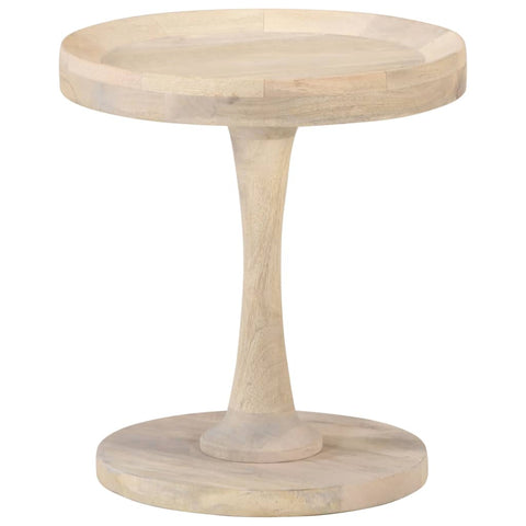 vidaXL Side Table Ø40x45 cm Solid Mango Wood