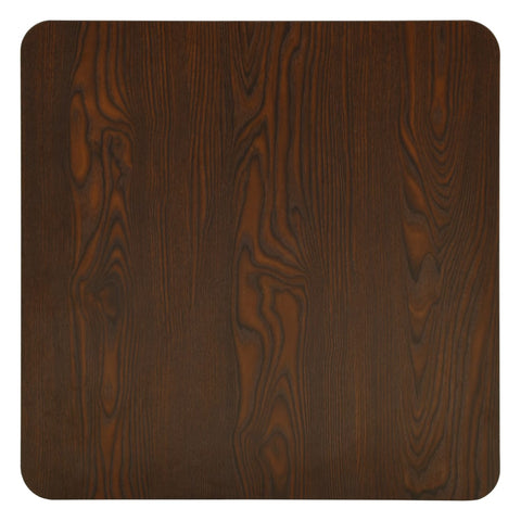 vidaXL Bistro Table Dark Ash 50x50x107 cm