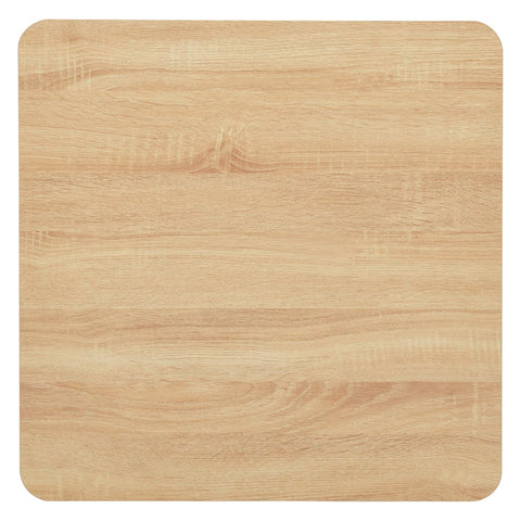 vidaXL Bistro Table Oak Colour 50x50x107 cm