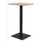 vidaXL Bistro Table Oak Colour 50x50x107 cm