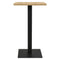 vidaXL Bistro Table Oak Colour 70x70x107 cm