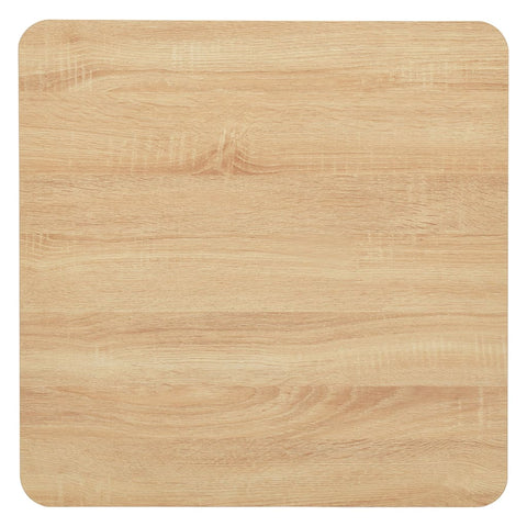 vidaXL Bistro Table Oak Colour 70x70x107 cm