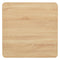 vidaXL Bistro Table Oak Colour 70x70x107 cm