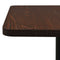vidaXL Bistro Table Dark Ash 78.5x78.5x107 cm