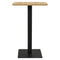 vidaXL Bistro Table Oak Colour 78.5x78.5x107 cm