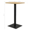 vidaXL Bistro Table Oak Colour 78.5x78.5x107 cm