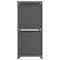 vidaXL 5-Cube Display Shelf Grey 103x30x72.5 cm Fabric