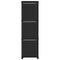 vidaXL 9-Cube Display Shelf with Boxes Black 103x30x107.5 cm Fabric