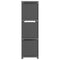 vidaXL 9-Cube Display Shelf Grey 103x30x107.5 cm Fabric