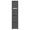 vidaXL 12-Cube Display Shelf Grey 103x30x141 cm Fabric