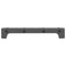 vidaXL 15-Cube Display Shelf Grey 103x30x175.5 cm Fabric