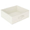 vidaXL Storage Rack with 4 Fabric Baskets Steel Cream