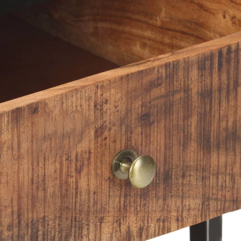 vidaXL Coffee Table 90x50x40 cm Rough Acacia Wood