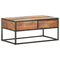 vidaXL Coffee Table 90x50x40 cm Rough Acacia Wood