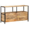 vidaXL Sideboard 110x35x65 cm Solid Mango Wood