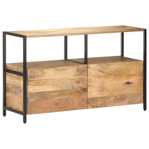 vidaXL Sideboard 110x35x65 cm Solid Mango Wood