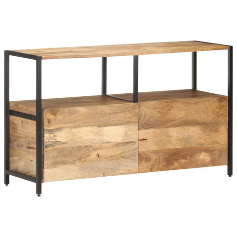 vidaXL Sideboard 110x35x65 cm Solid Mango Wood