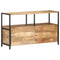 vidaXL Sideboard 110x35x65 cm Solid Mango Wood