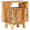 vidaXL Bedside Table 40x30x50 cm Rough Mango Wood