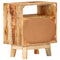 vidaXL Bedside Table 40x30x50 cm Rough Mango Wood