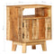 vidaXL Bedside Table 40x30x50 cm Rough Mango Wood