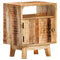 vidaXL Bedside Table 40x30x50 cm Rough Mango Wood