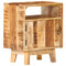 vidaXL Bedside Table 40x30x50 cm Rough Mango Wood