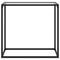 vidaXL Console Table Transparent 80x35x75 cm Tempered Glass