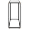 vidaXL Console Table White 80x35x75 cm Tempered Glass
