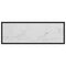 vidaXL Console Table White 100x35x75 cm Tempered Glass