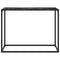 vidaXL Console Table Black 100x35x75 cm Tempered Glass