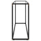 vidaXL Console Table Transparent 120x35x75 cm Tempered Glass