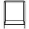 vidaXL Console Table Transparent 60x35x75 cm Tempered Glass