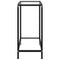 vidaXL Console Table Transparent 60x35x75 cm Tempered Glass