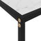vidaXL Console Table White 80x35x75 cm Tempered Glass
