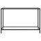 vidaXL Console Table Transparent 120x35x75 cm Tempered Glass