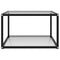 vidaXL Coffee Table Transparent 60x60x35 cm Tempered Glass