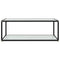 vidaXL Coffee Table White 100x50x35 cm Tempered Glass