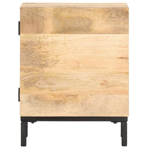 vidaXL Bedside Cabinet 40x30x51 cm Solid Mango Wood