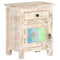 vidaXL Bedside Cabinet 40x30x50 cm Rough Acacia Wood