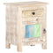 vidaXL Bedside Cabinet 40x30x50 cm Rough Acacia Wood