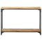 vidaXL Console Table 110x30x75 cm Solid Mango Wood