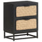 vidaXL Bedside Cabinet 40x30x50 cm Solid Mango Wood