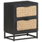 vidaXL Bedside Cabinet 40x30x50 cm Solid Mango Wood