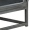 vidaXL Coffee Table Grey 90x50x35 cm Solid Acacia Wood